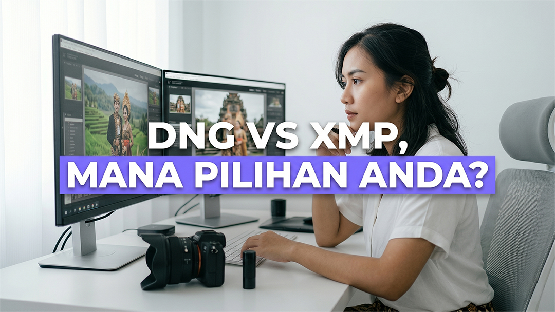 DNG vs XMP di Lightroom